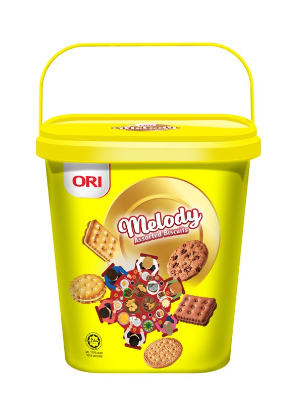 ORI Melody Assorted Biscuits 500g (jar)