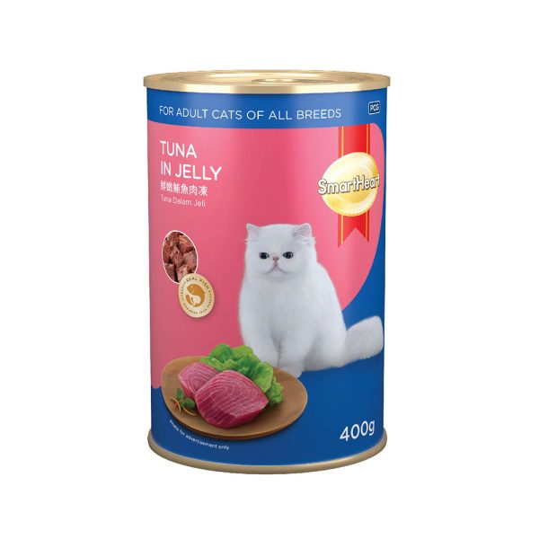 SmartHeart Cat Food Tuna In Jelly (Can) 400 gm
